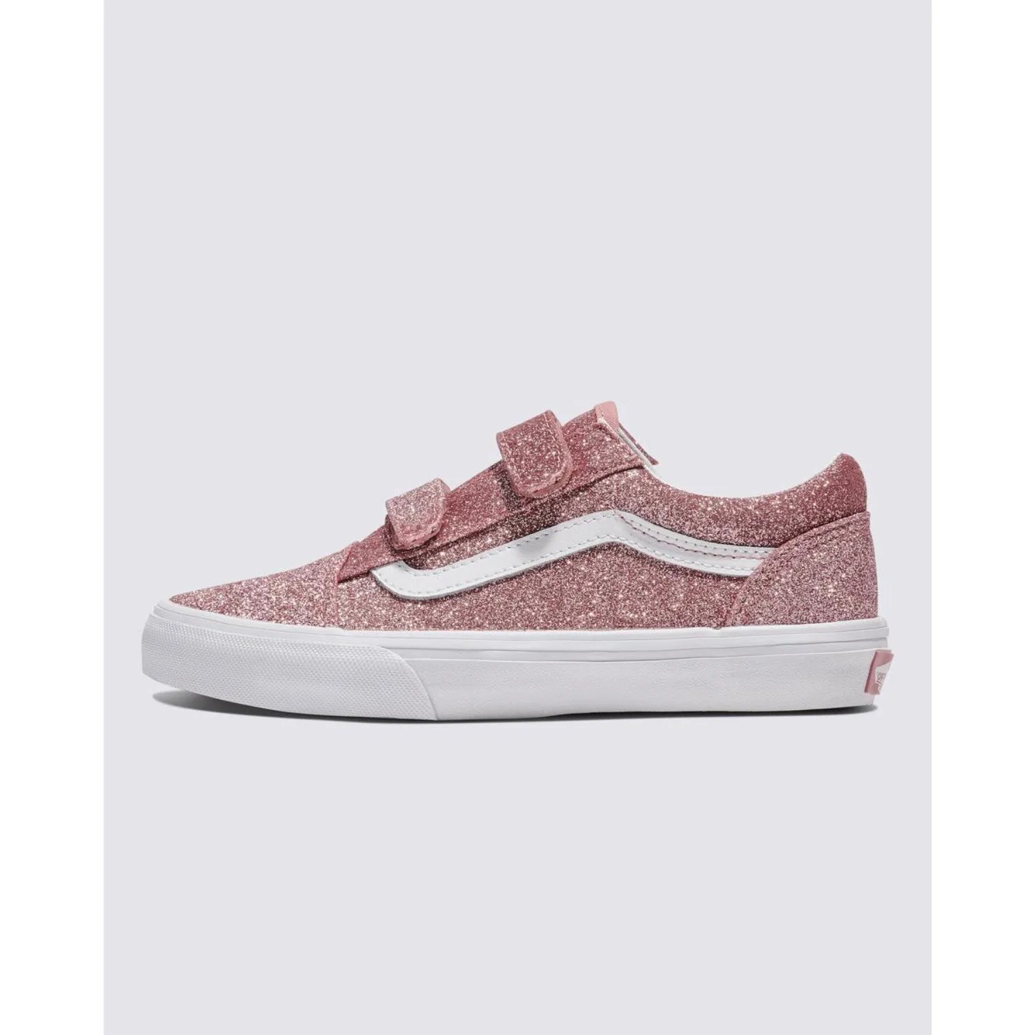Chill Walk VANS Rose Gold Old Skool V Glitter