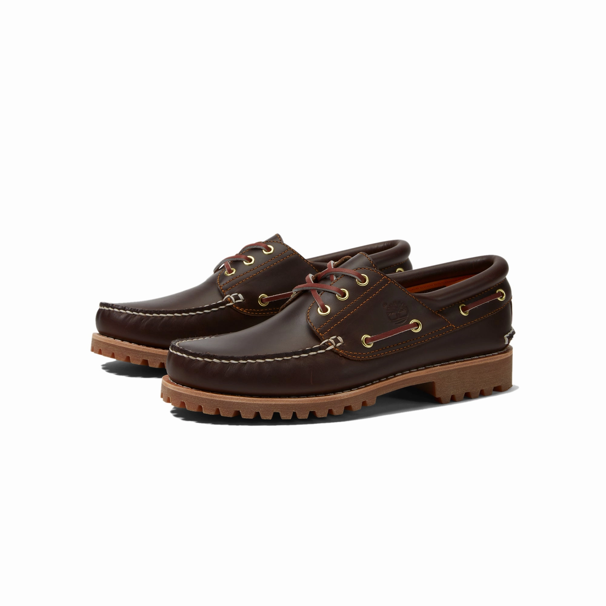 Timberland Mens Authentics 3 Eyes Boat Shoes Wrap Around Heel Support Trail running wear