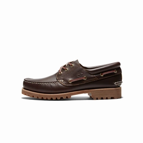 Timberland Mens Authentics 3 Eyes Boat Shoes continuous running gear