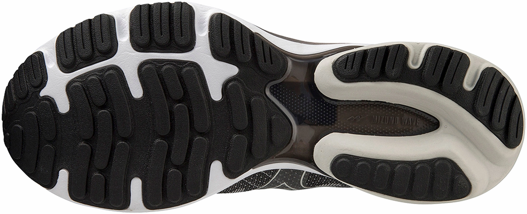 Motion Control System running in a roundabout area shoes Mizuno Wave Ultima 14 Mens Running Shoes - Black