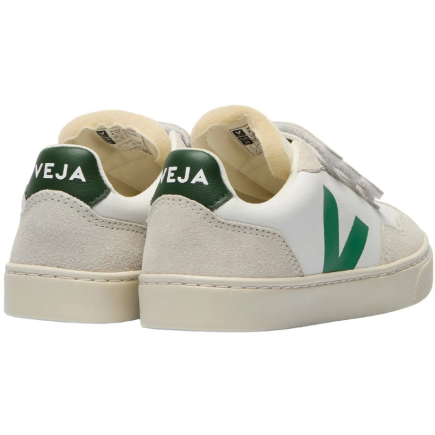 Veja Extra White Emeraude Small V-90 Sneakers Lifestyle Trend Outdoor Active