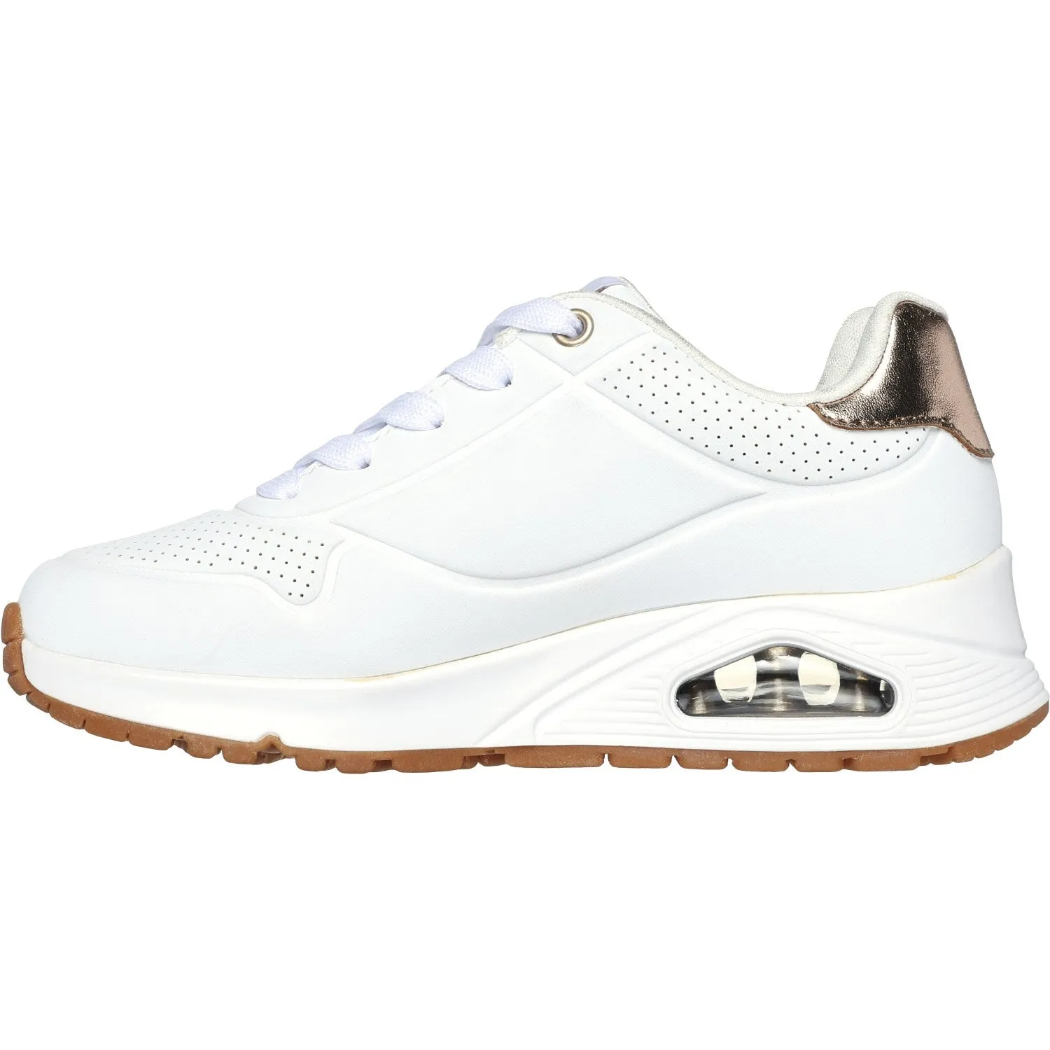 Skechers WHT Uno Gen1 - Shimmer Away Sneakers Classic Use