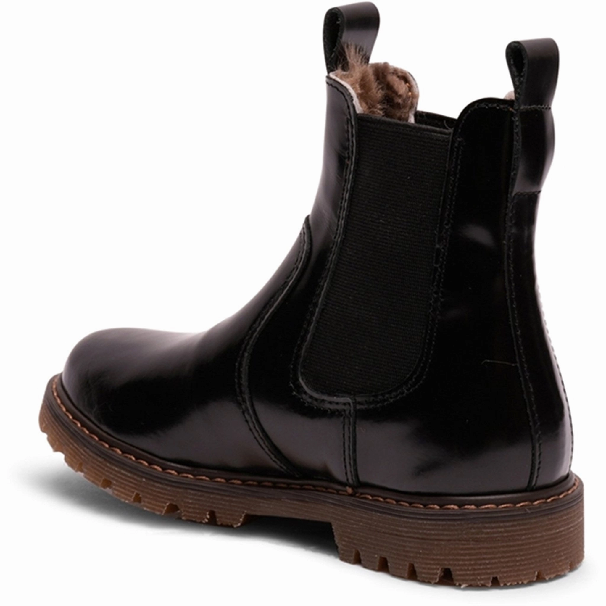 Bisgaard Neel Lamb Boots Black Polido ShockAbsorbing