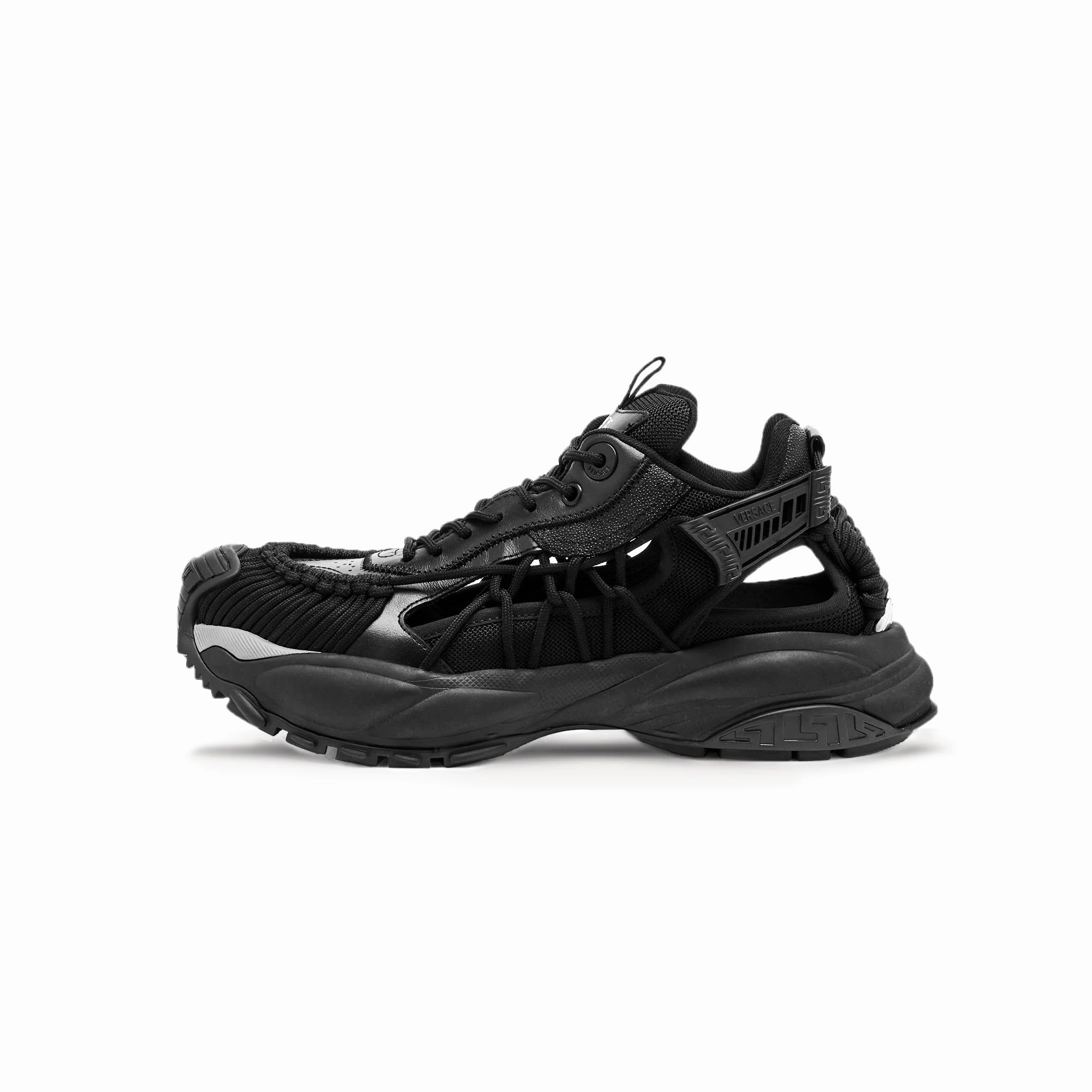 running with a smooth outsole Pronation Support Versace Mens Mercury Shoes