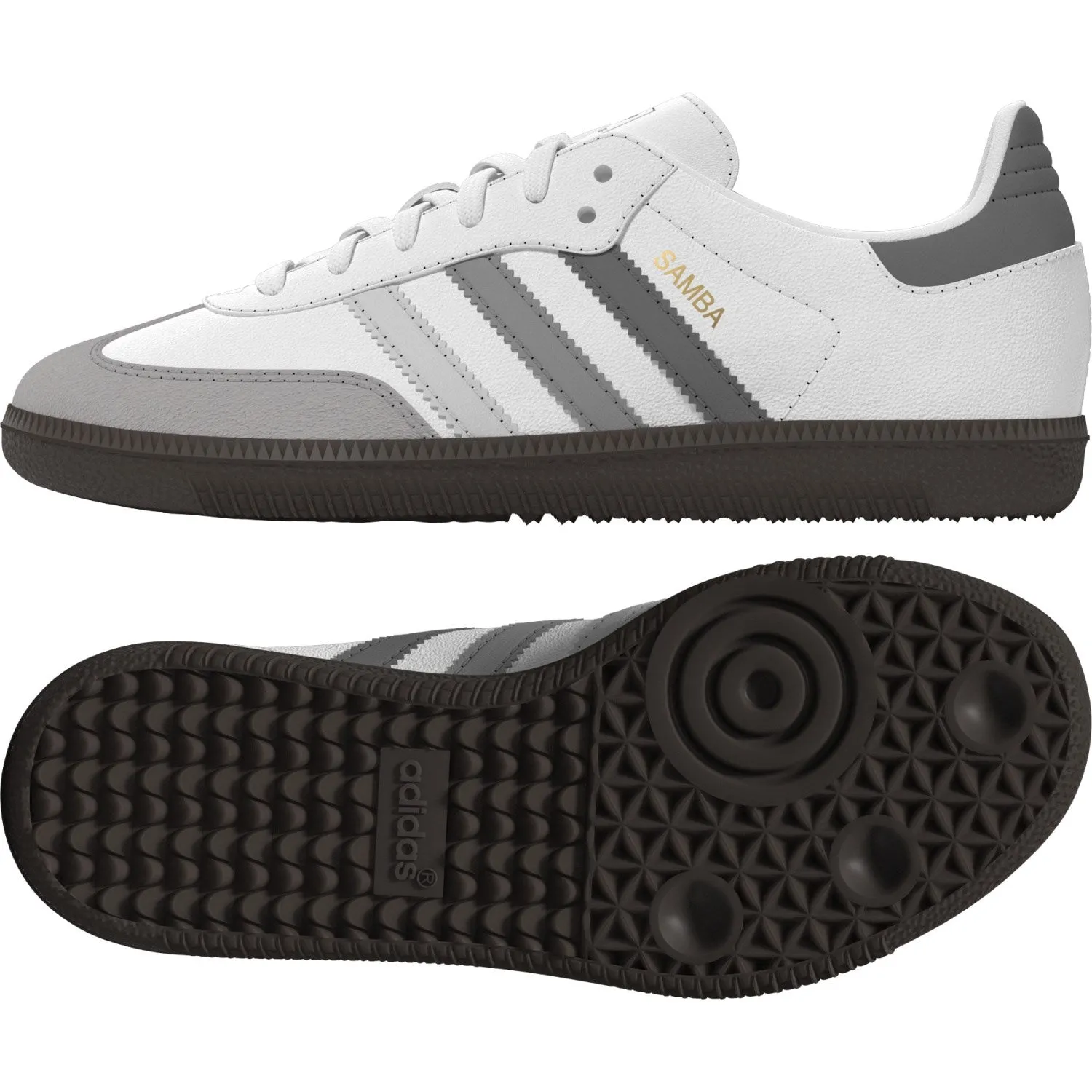 adidas Originals Ftwr White/Grey One/Grey Three Samba Og C Sneakers Flexible Chassis