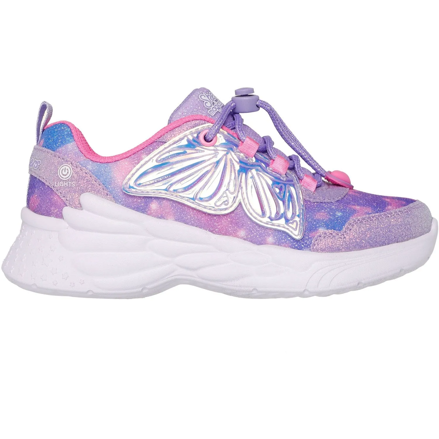 Skechers Dream Racer - Wing Brites Sneakers Hyperbolic Cushioning Clean Silhouette