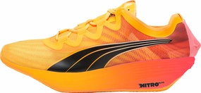 regional - themed running shoes Comfort Last Puma Fast-FWD Nitro Elite Mens Running Shoes - Orange