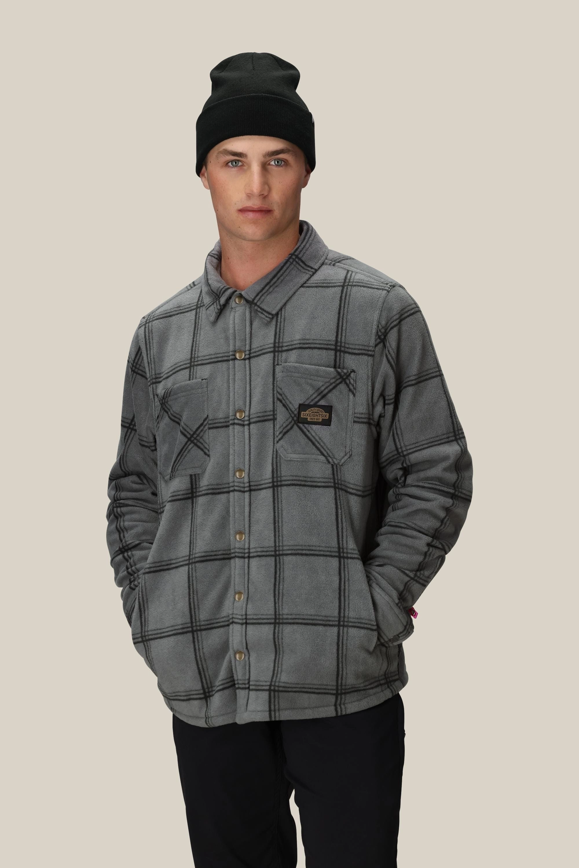 686 Men's Sierra Fleece Flannel Soft And Comfortable