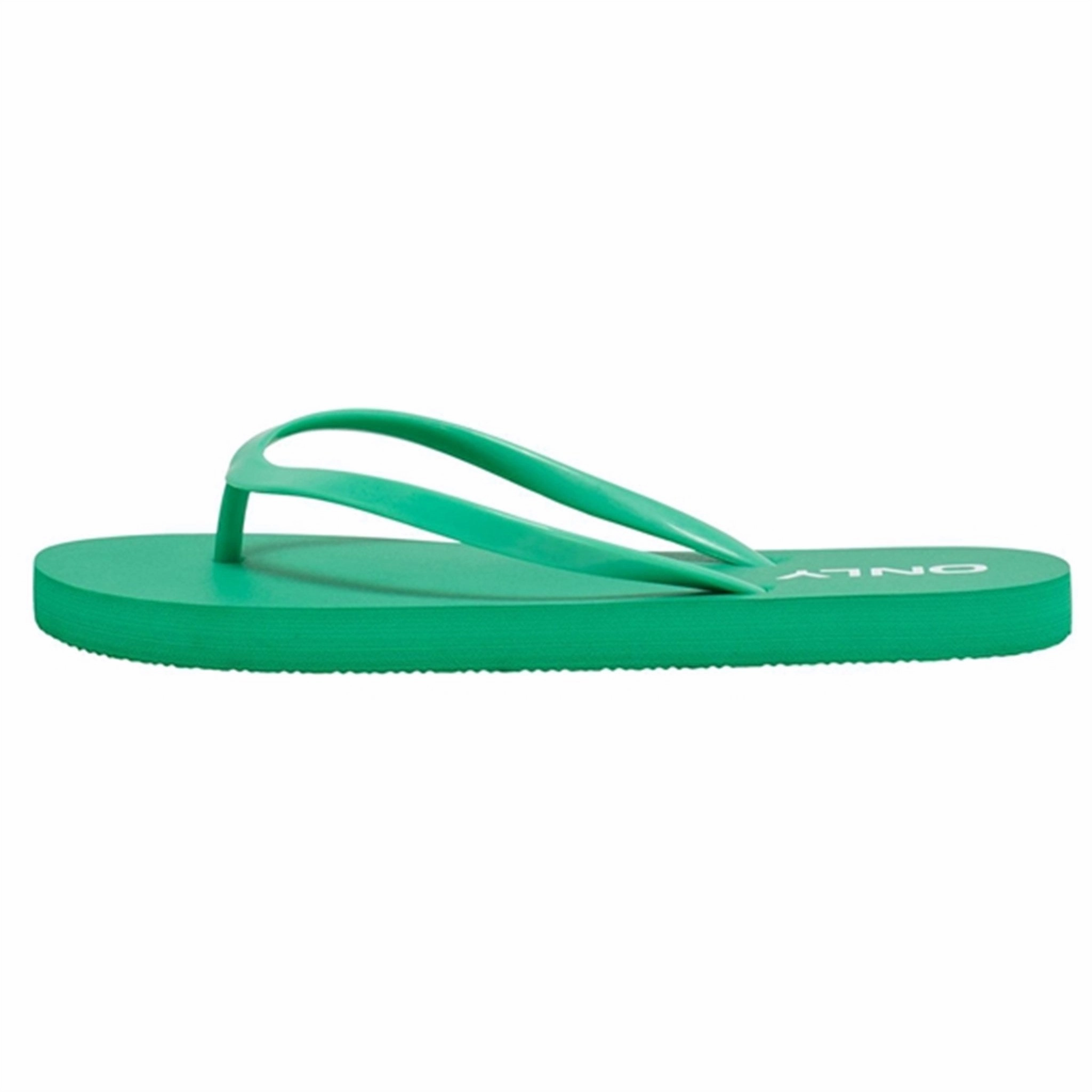 Kids ONLY Kelly Green Lisa Flower Flip Flop Anatomical Toe Ridge