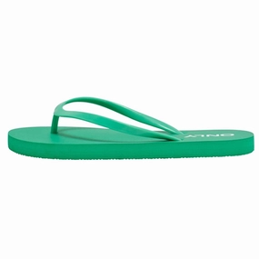 Comfortable And Lightweight Kids ONLY Kelly Green Lisa Flower Flip Flop