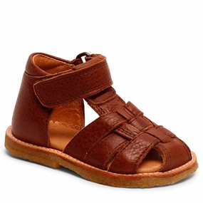 Outdoor Walking Comfort Warm Step Bisgaard Ami Sandal Brandy