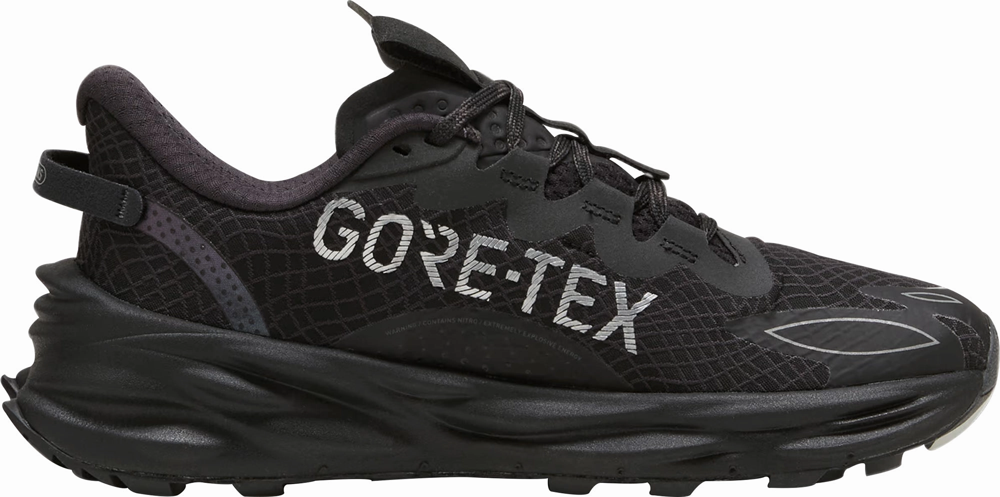 Smooth Stride Transition Puma Fast-Trac Nitro 3 GORE-TEX Womens Trail Running Shoes - Black