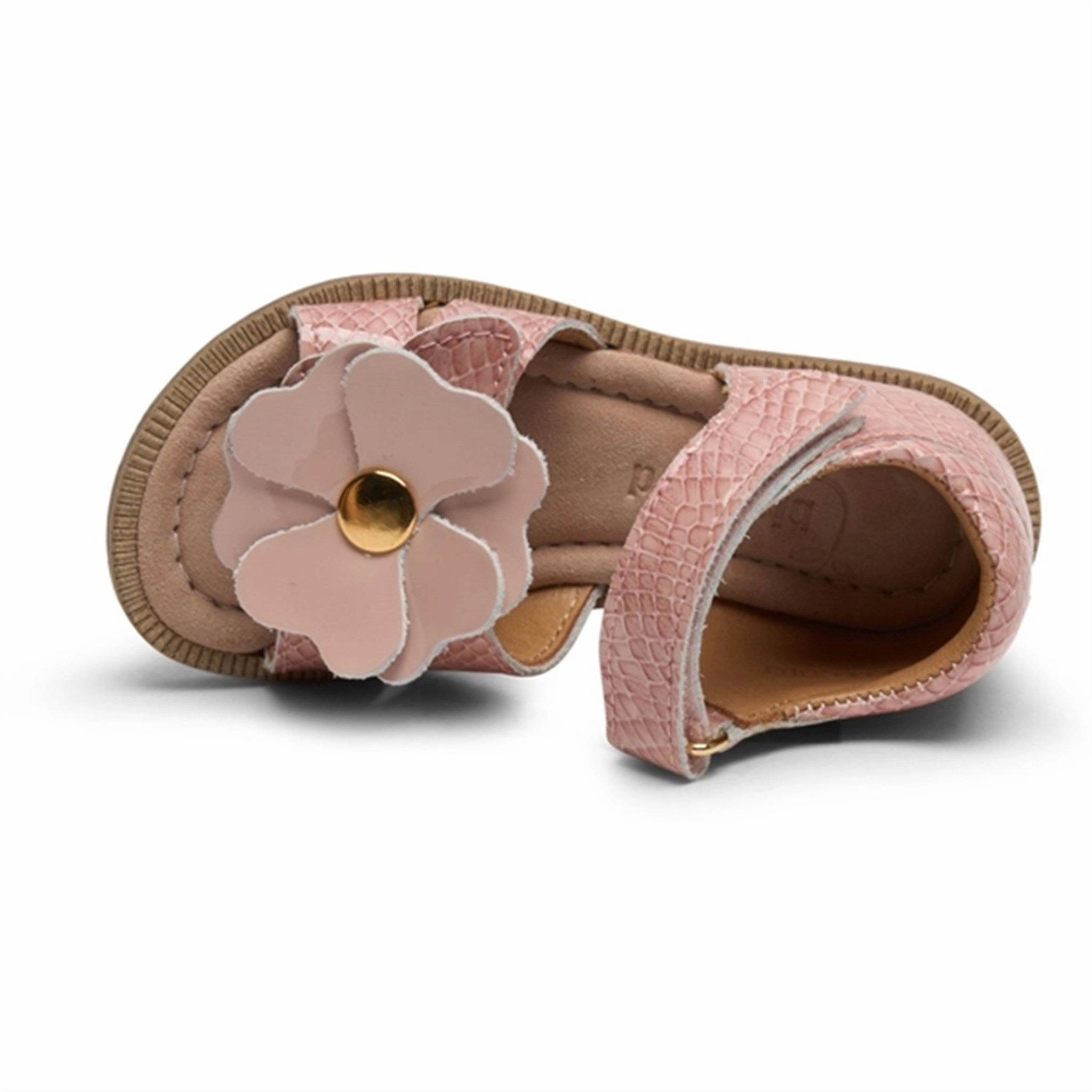 Bisgaard Barbara C Sandal Rose Croco All Day Comfort Easy Footwear