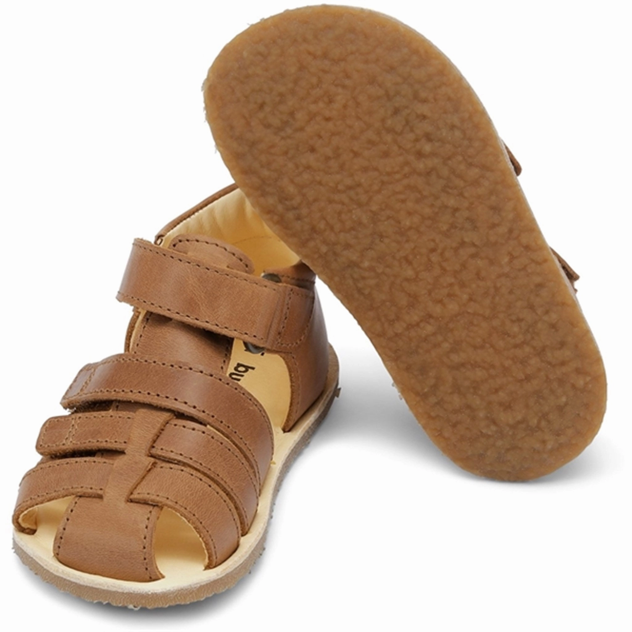 Bundgaard Sebastian II Sandal Tan WS Ankle Strap Design