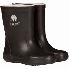 Waterproof Mountain Climber CeLaVi Basic Gummist?vler Black