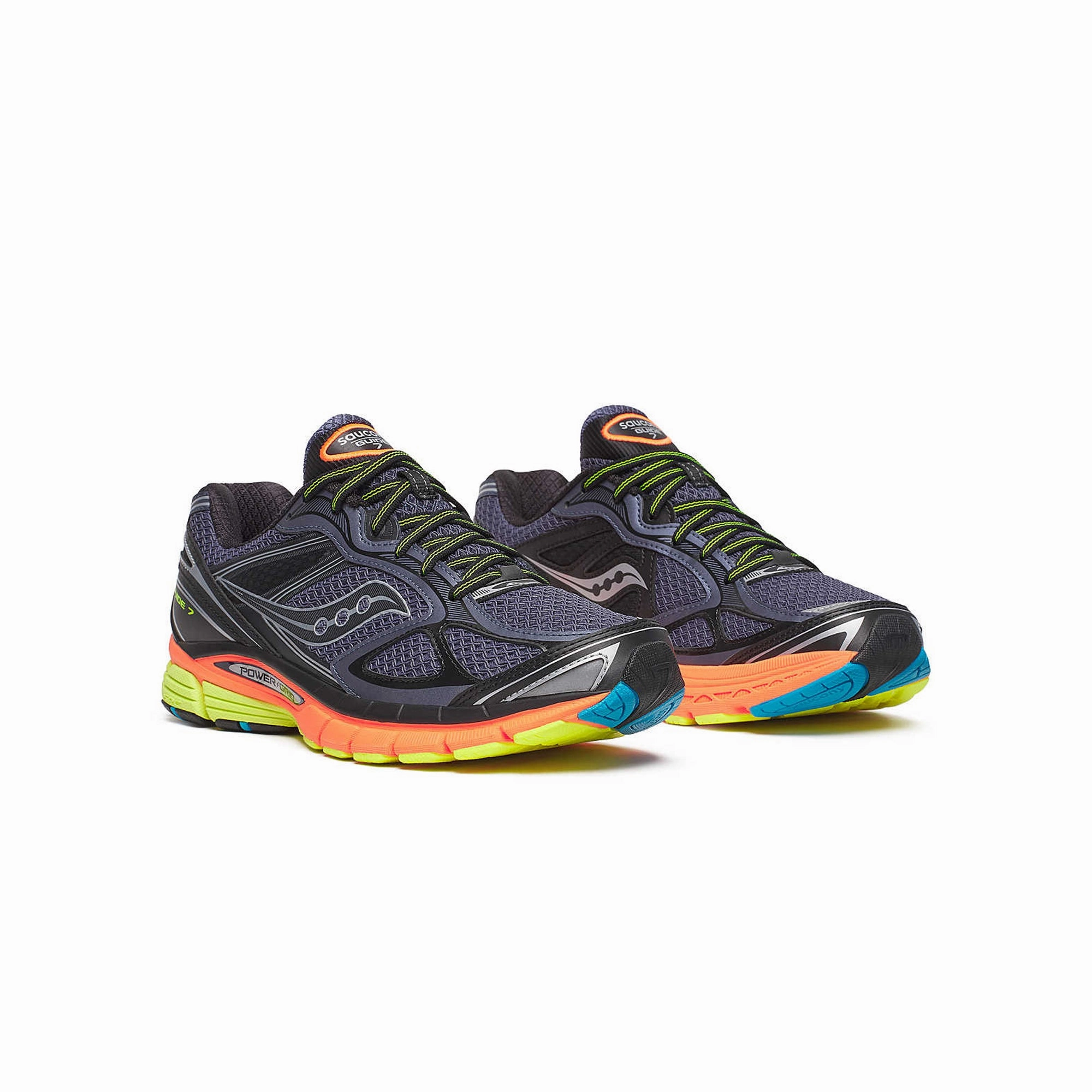 Saucony Mens Progrid Guide 7 Shoes Uphill propulsion