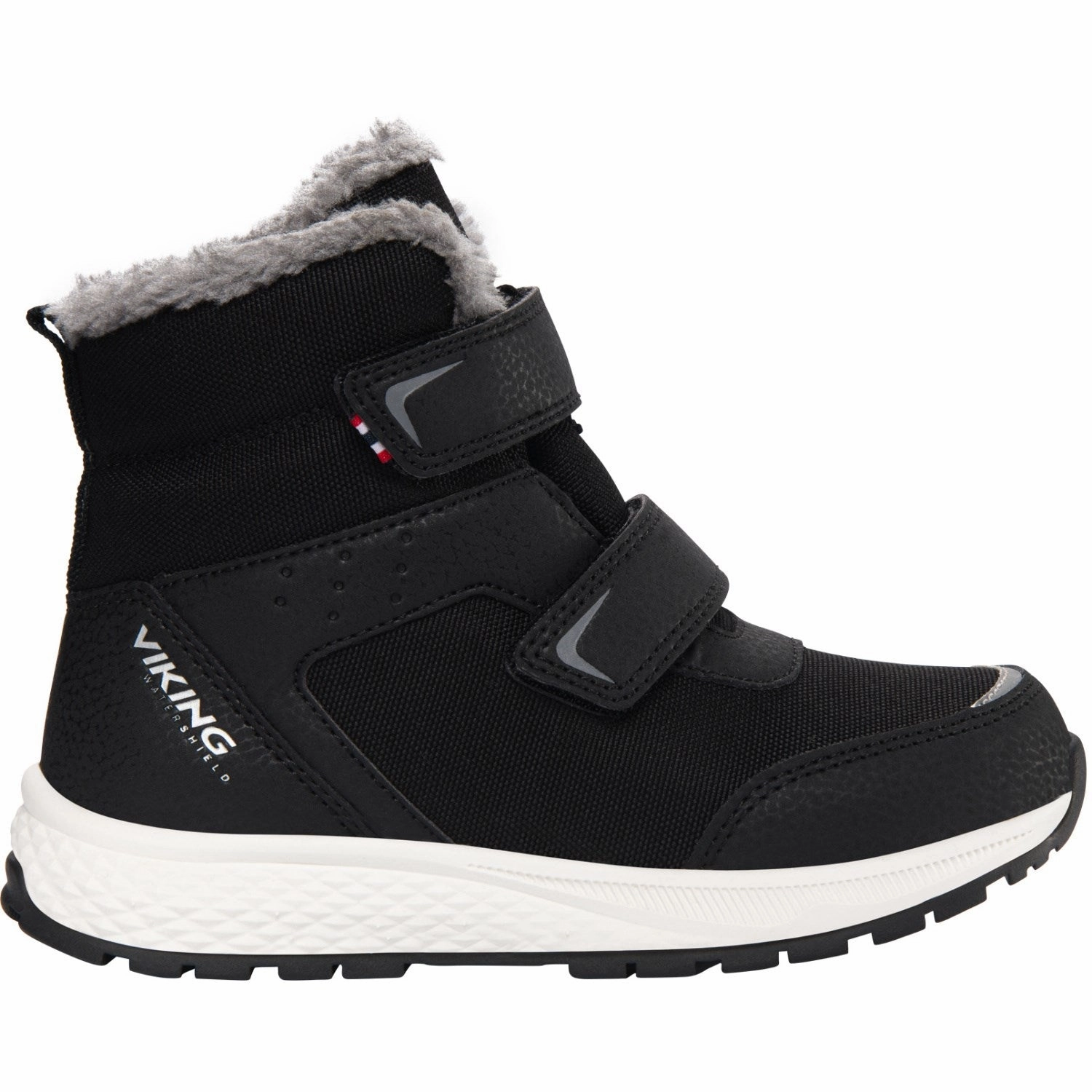 Comfortable Balance Comfortable toe box VIKING Black/Grey Equip Warm WP 2V
