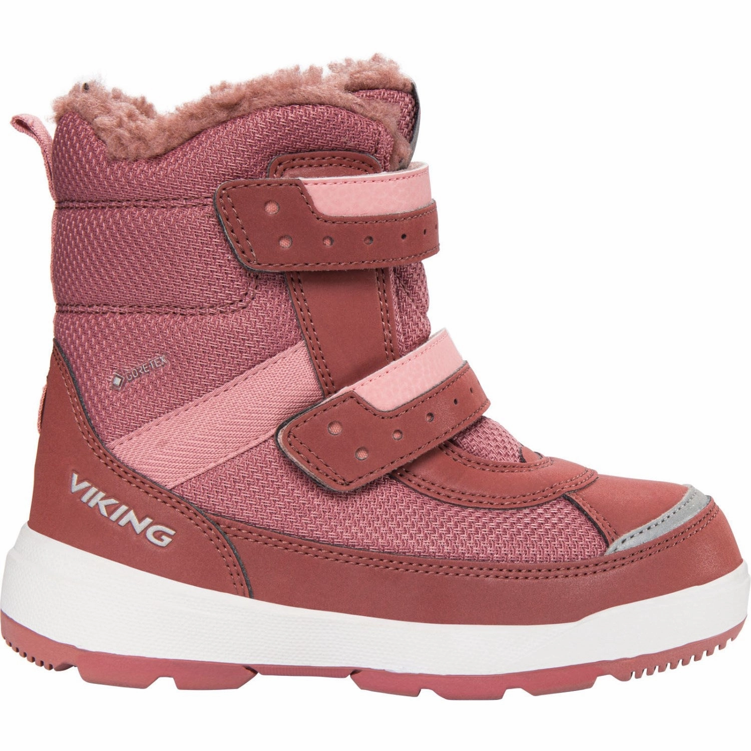 VIKING Pink Play Reflex Warm GTX 2V Ergonomic Toe Box Rugged Built Hiking Trails