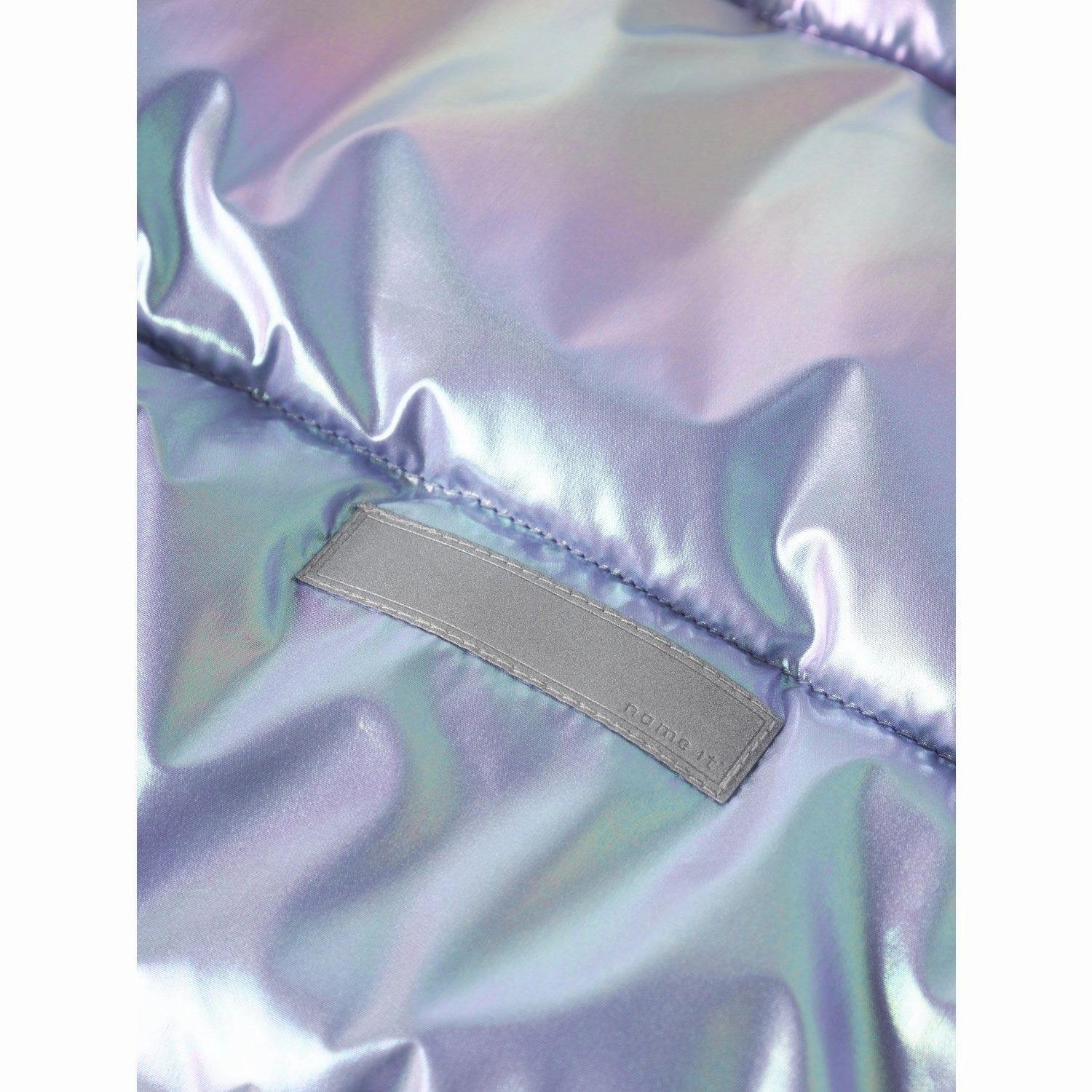 All Season Rugged Look Name It Pastel Lilac Nkfmolina Puffer Jacket Shiny