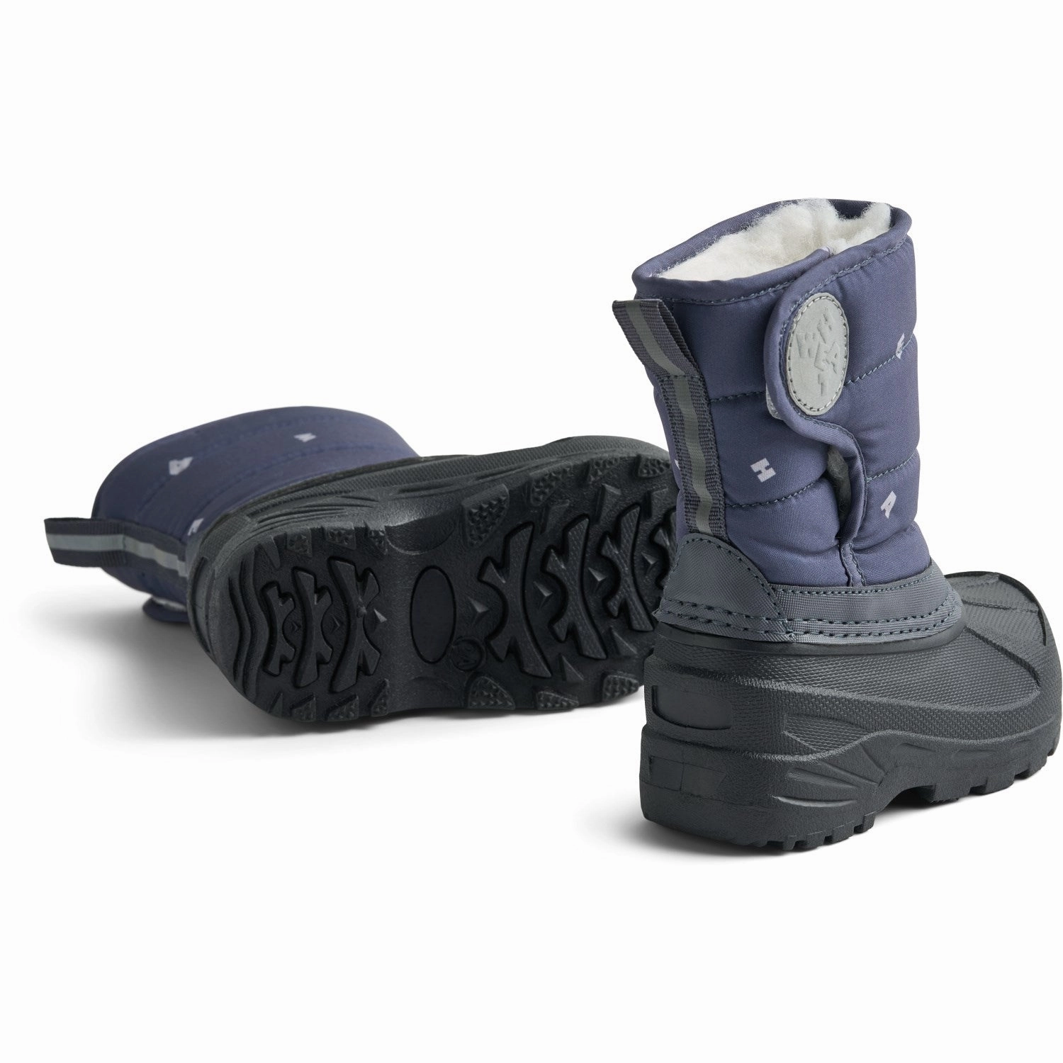 Wheat Navy Winterboot Winty Crisp Lines