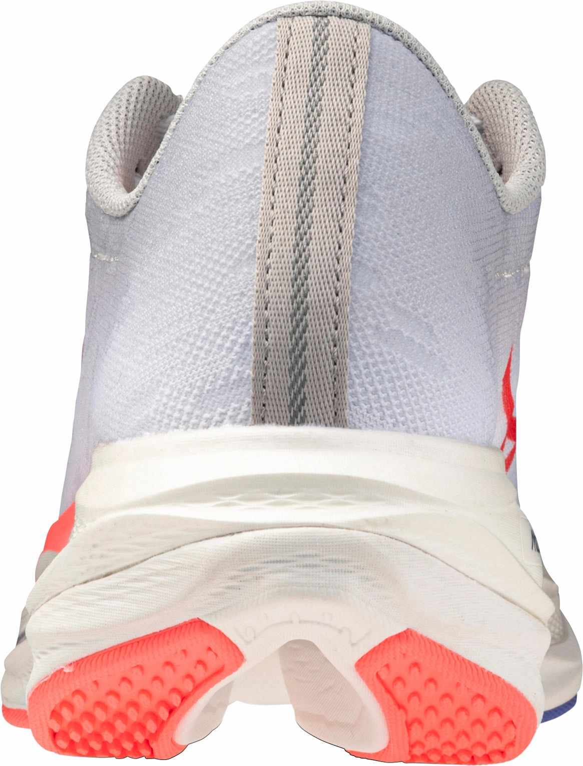 Mizuno Wave Rebellion Flash 3 Womens Running Shoes - White Elastic Heel Tab