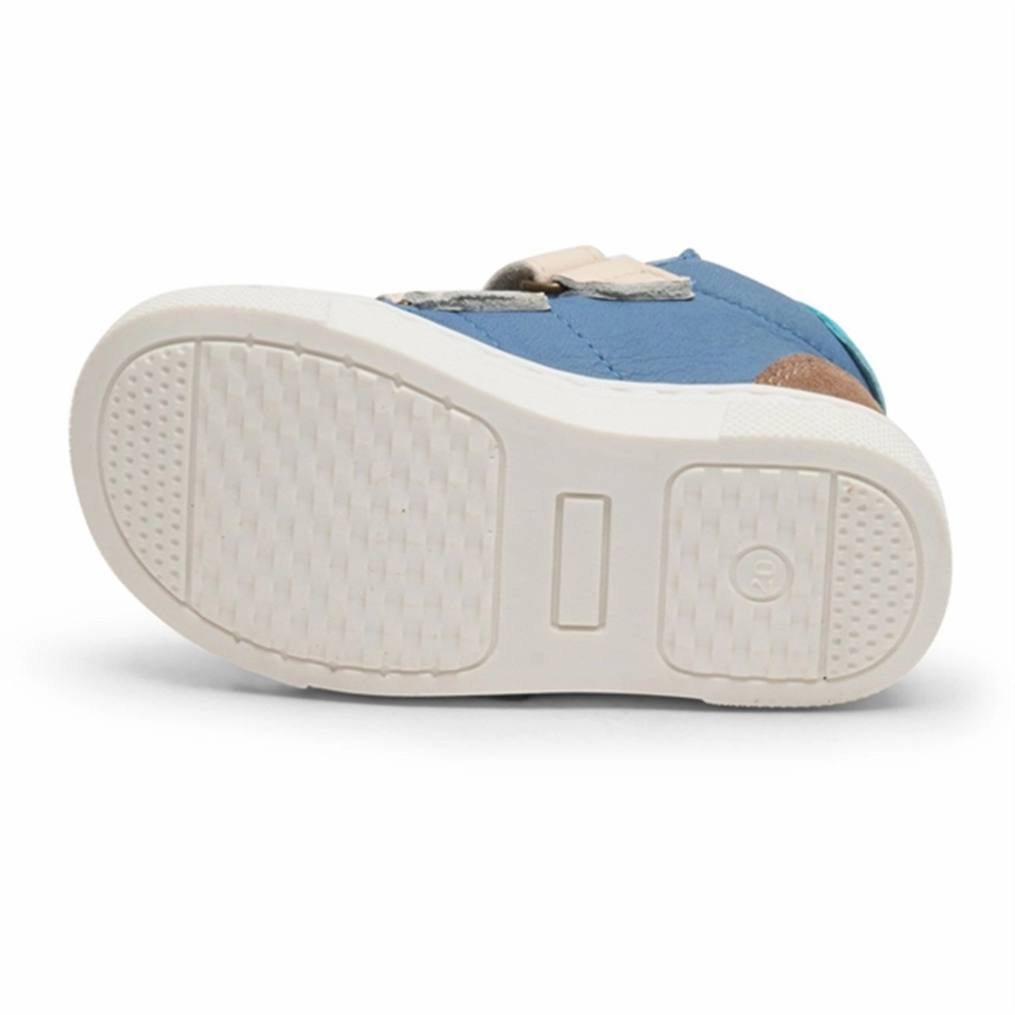 Bisgaard Indy First Step Shoe Blue Pull Tab