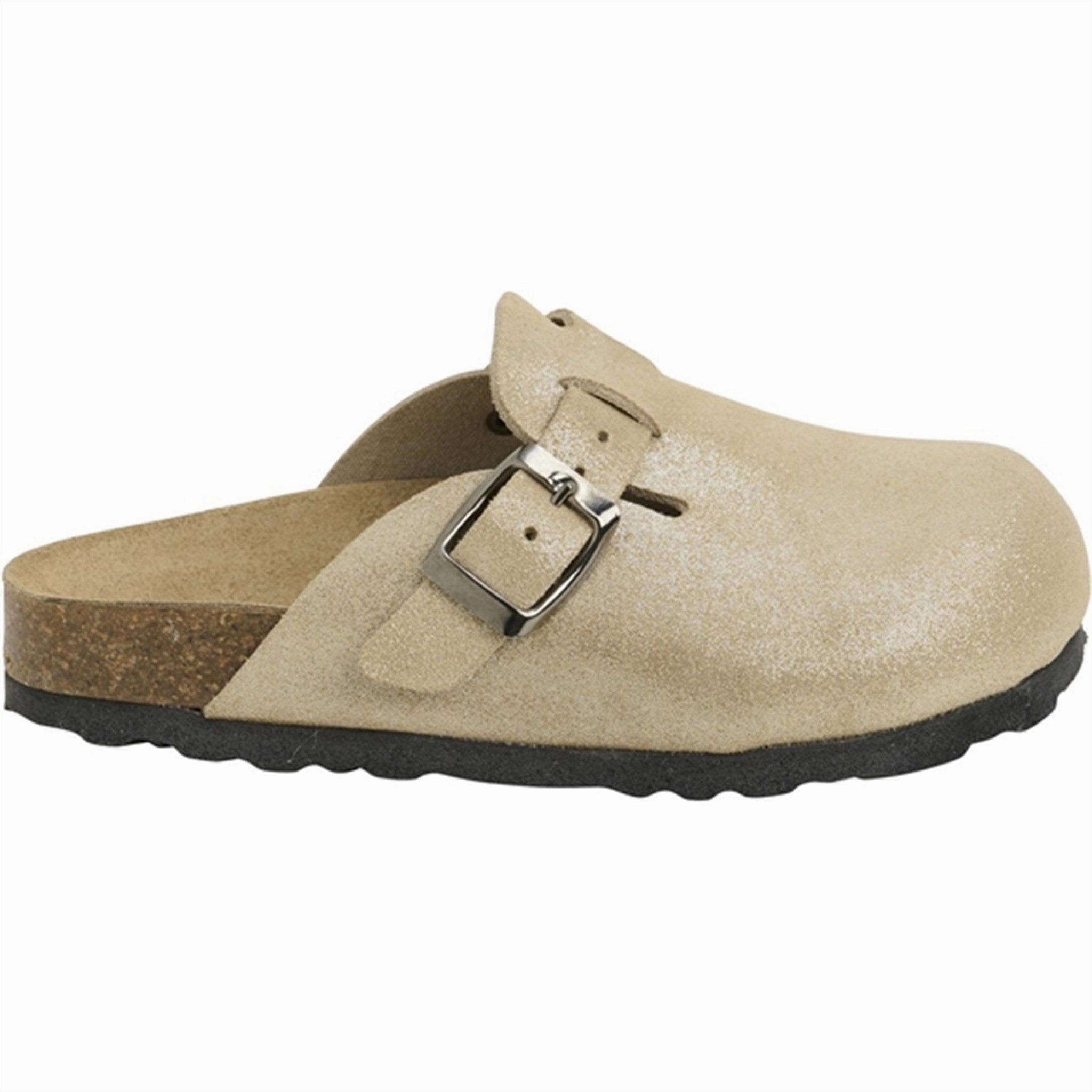 Simple Walk Shoes Comfort Fit Technology En Fant Slippers Nubuck Leather Champagne Beige