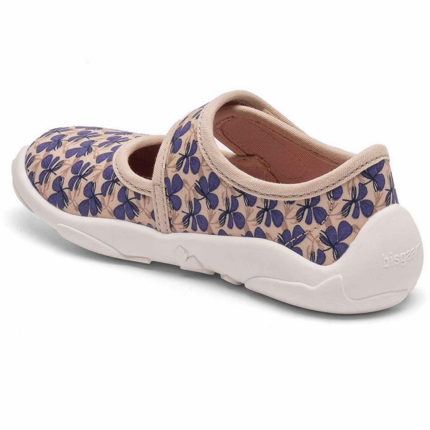 Lace Up Bisgaard Wild Flower Purple Maddy Hjemmesko