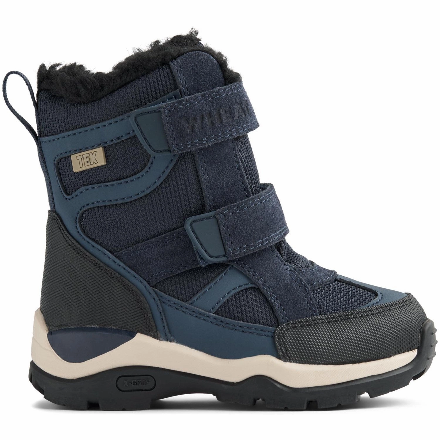 Wheat Navy Winterboot Trailor Tex Punk Bold