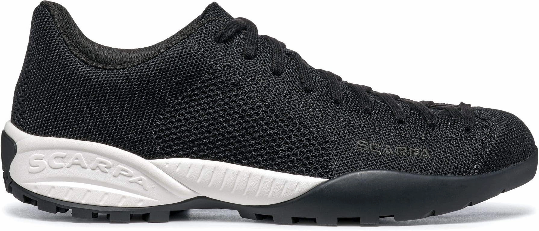 for interval training Fashion-Forward Scrapa Mojito BIO Walking Shoes - Black