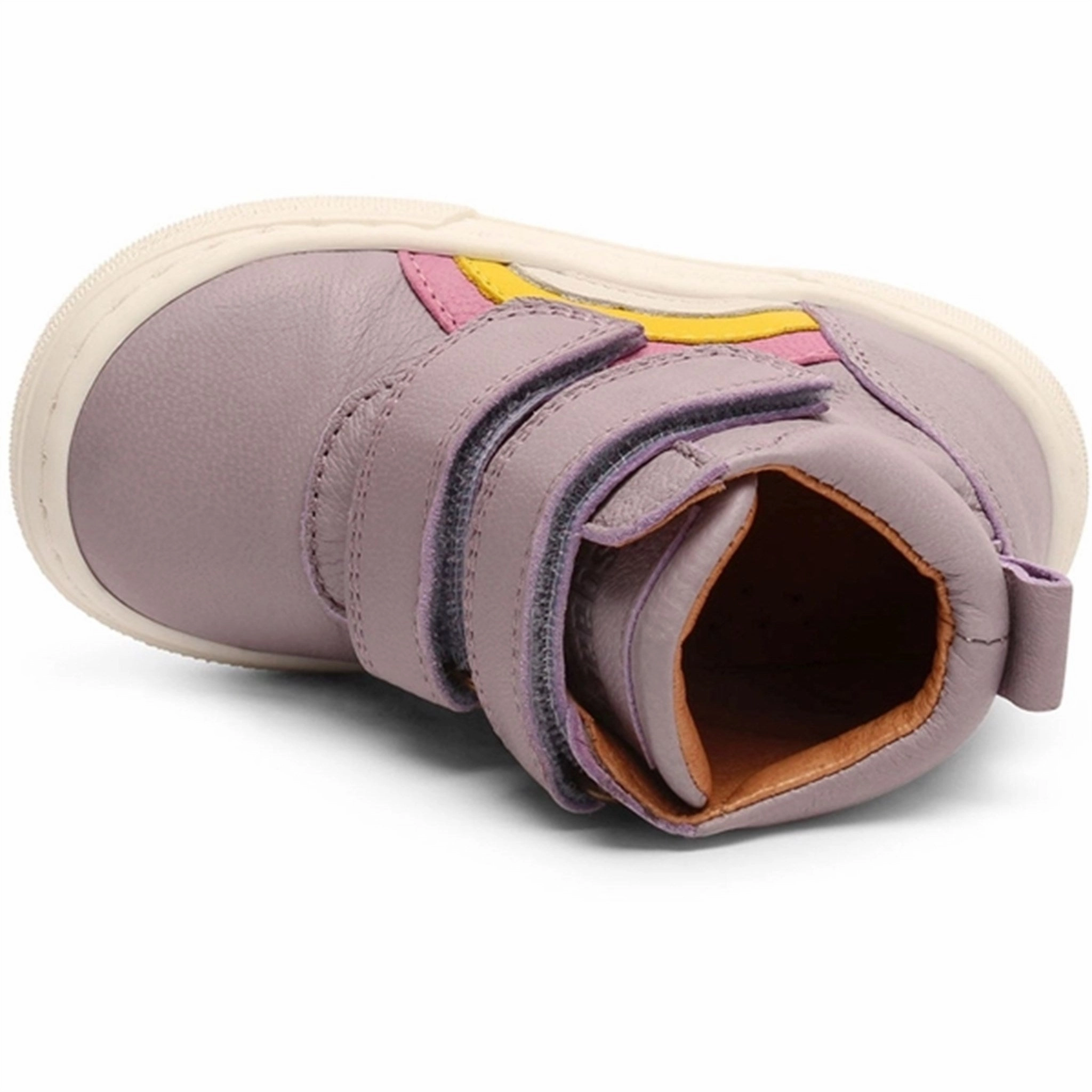 Bisgaard Rainbow Velcro Shoe Purple Anti Odor Cold Weather Commuter Insulated Outdoor Explorer