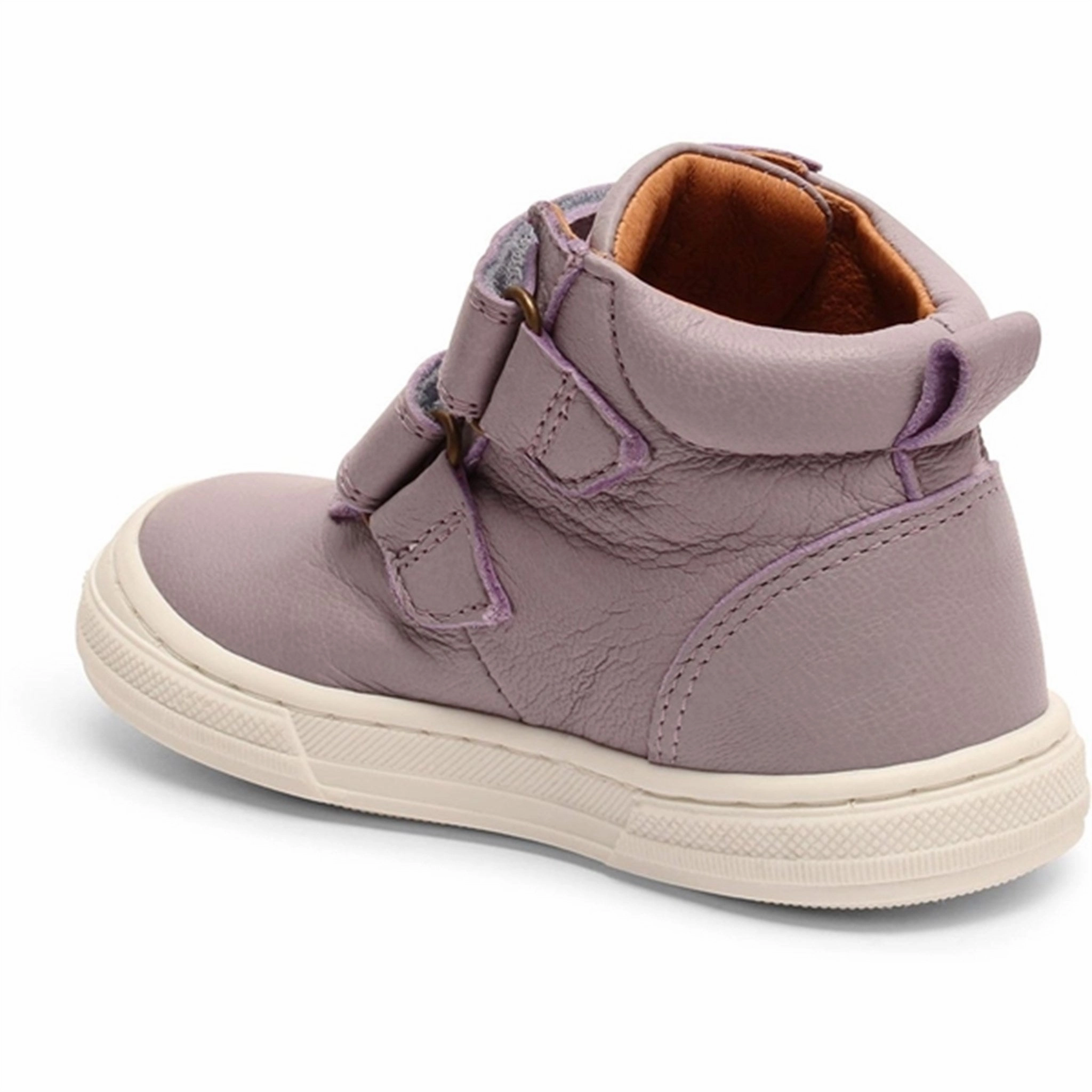 Bisgaard Rainbow Velcro Shoe Purple Secure fit