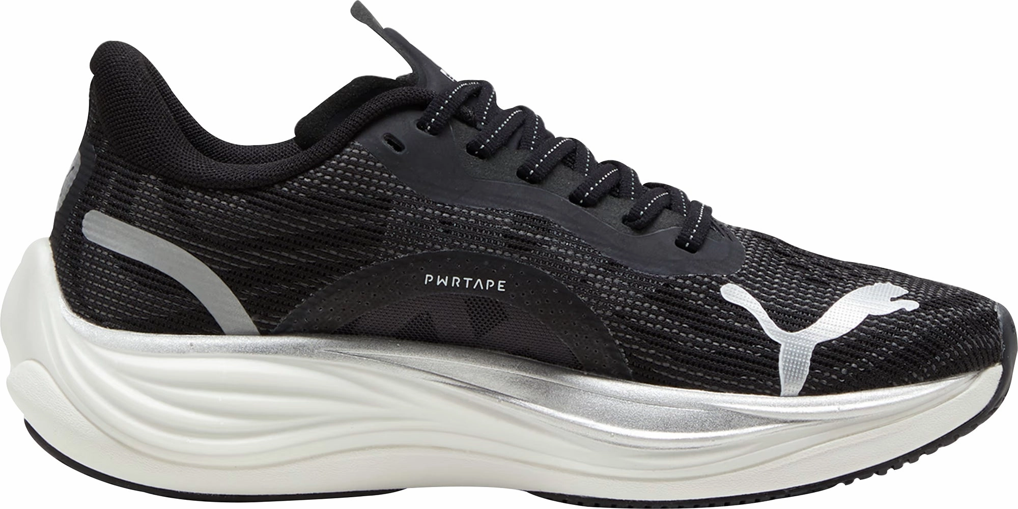 Puma Velocity Nitro 3 Womens Running Shoes - Black Color run Friction Reduction Coating