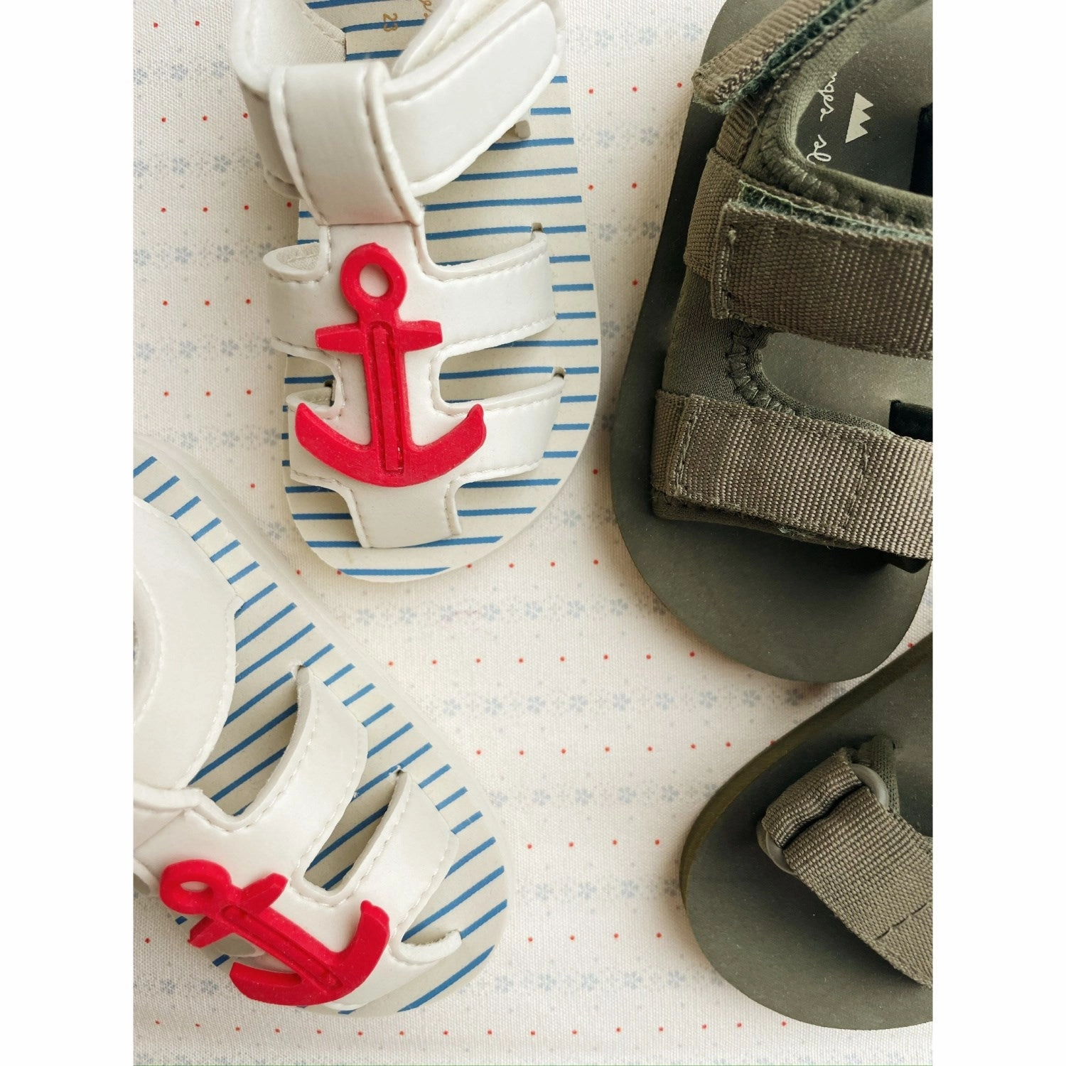 Konges Sl?jd Stripe Provance Sable Sandal. Orthopedic Support