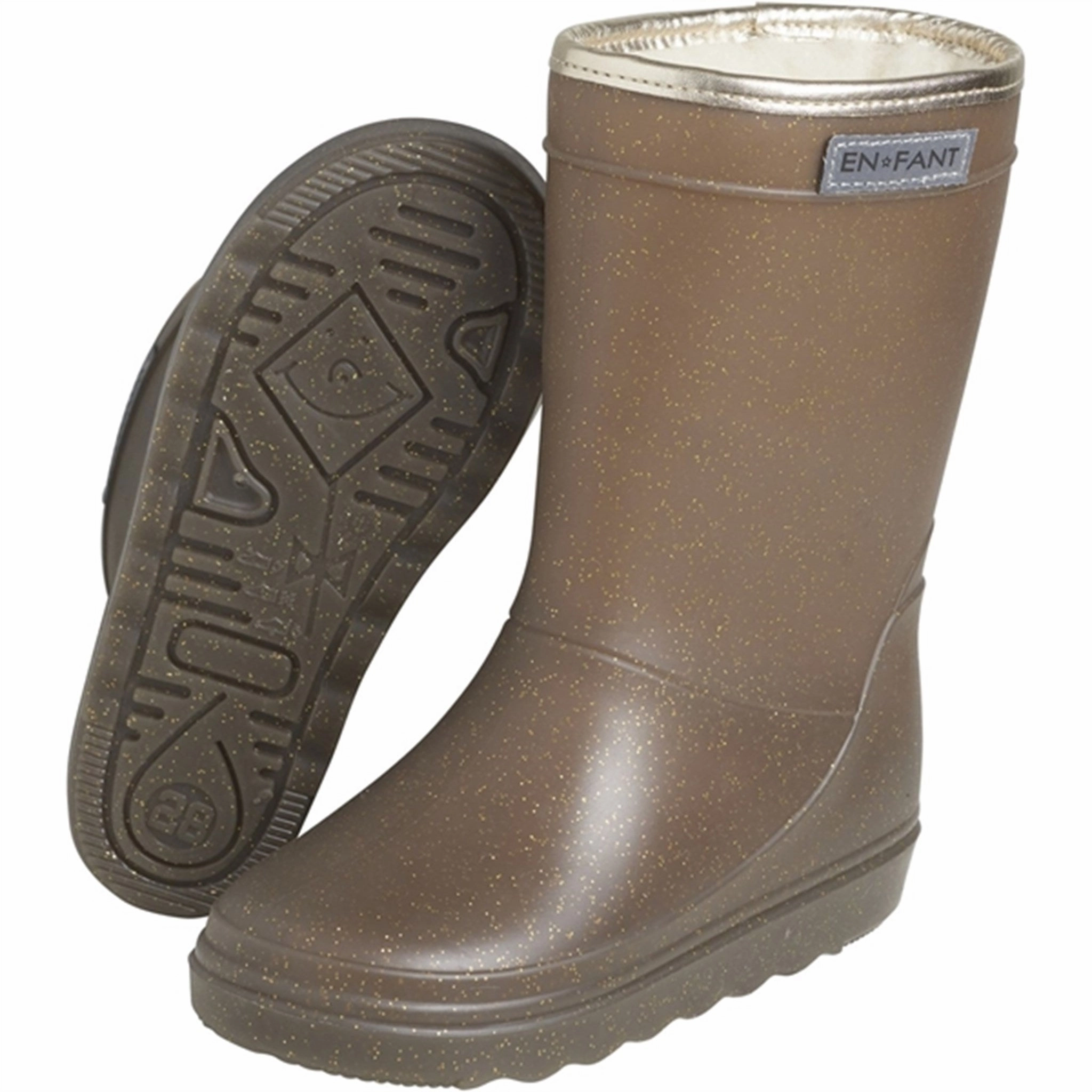En Fant Thermo Boots Glitter Chocolate Chip Urban Fashion Outdoor Purpose