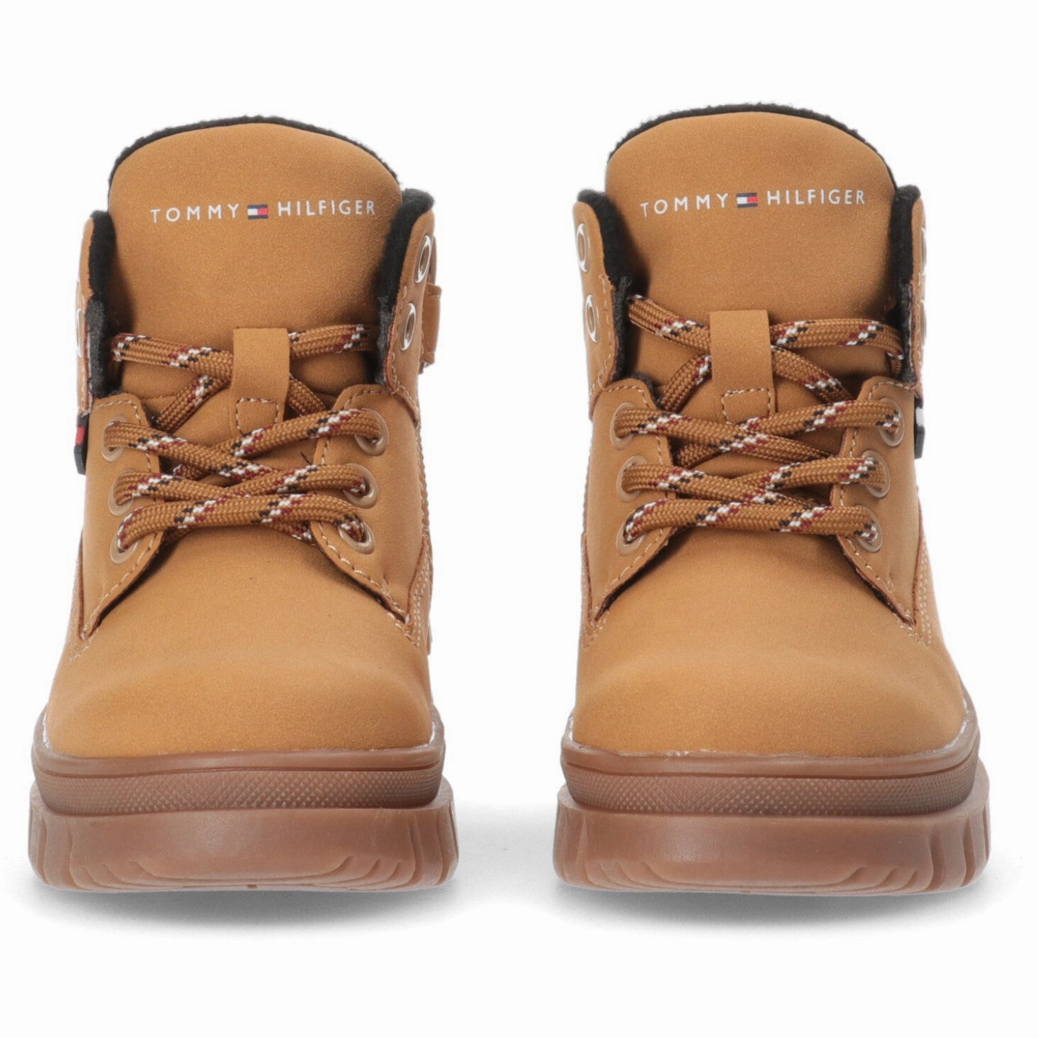 Tommy Hilfiger Ochre Lace-Up Bootie Field Travel compression