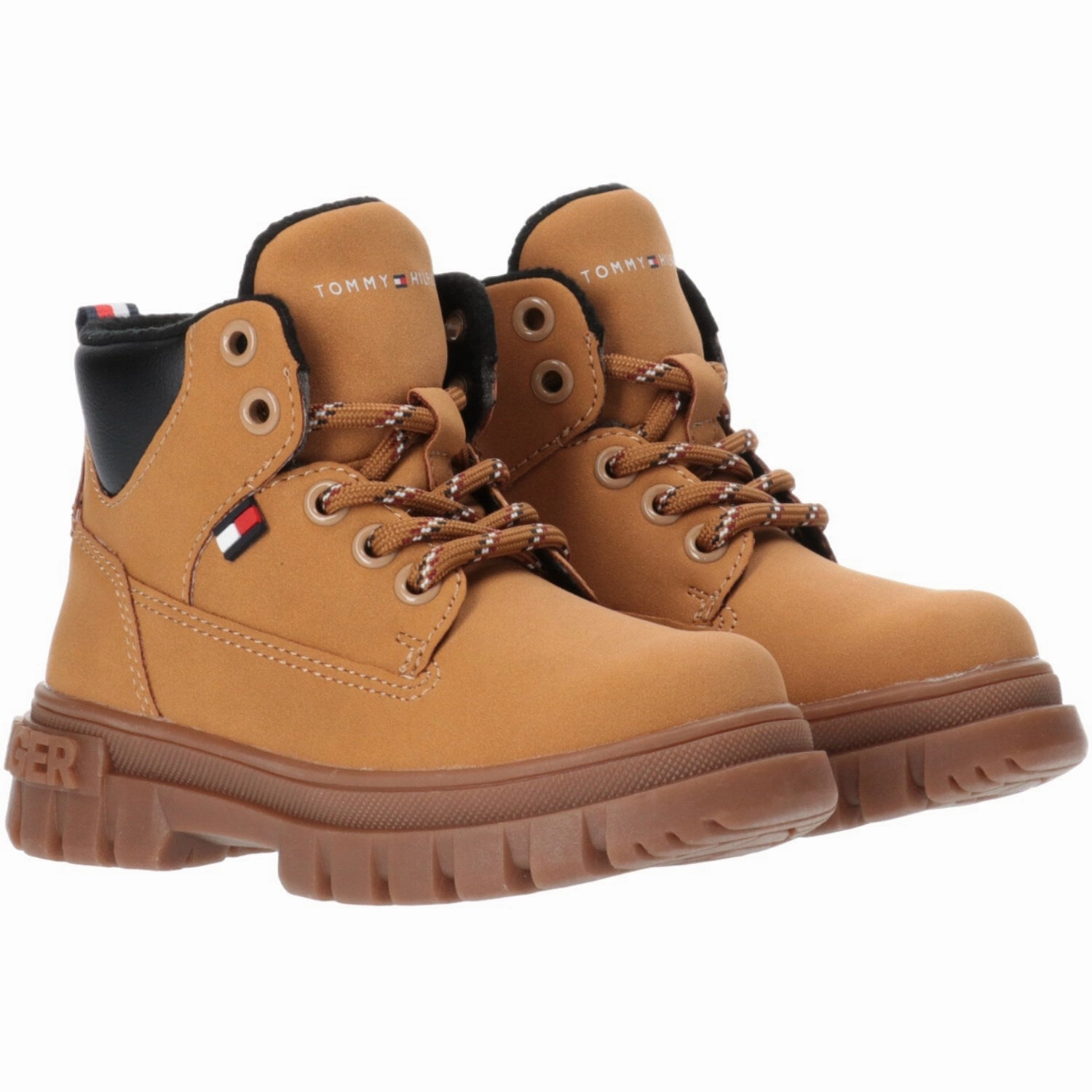 Tommy Hilfiger Ochre Lace-Up Bootie Holiday Feel Energy Return Midsole