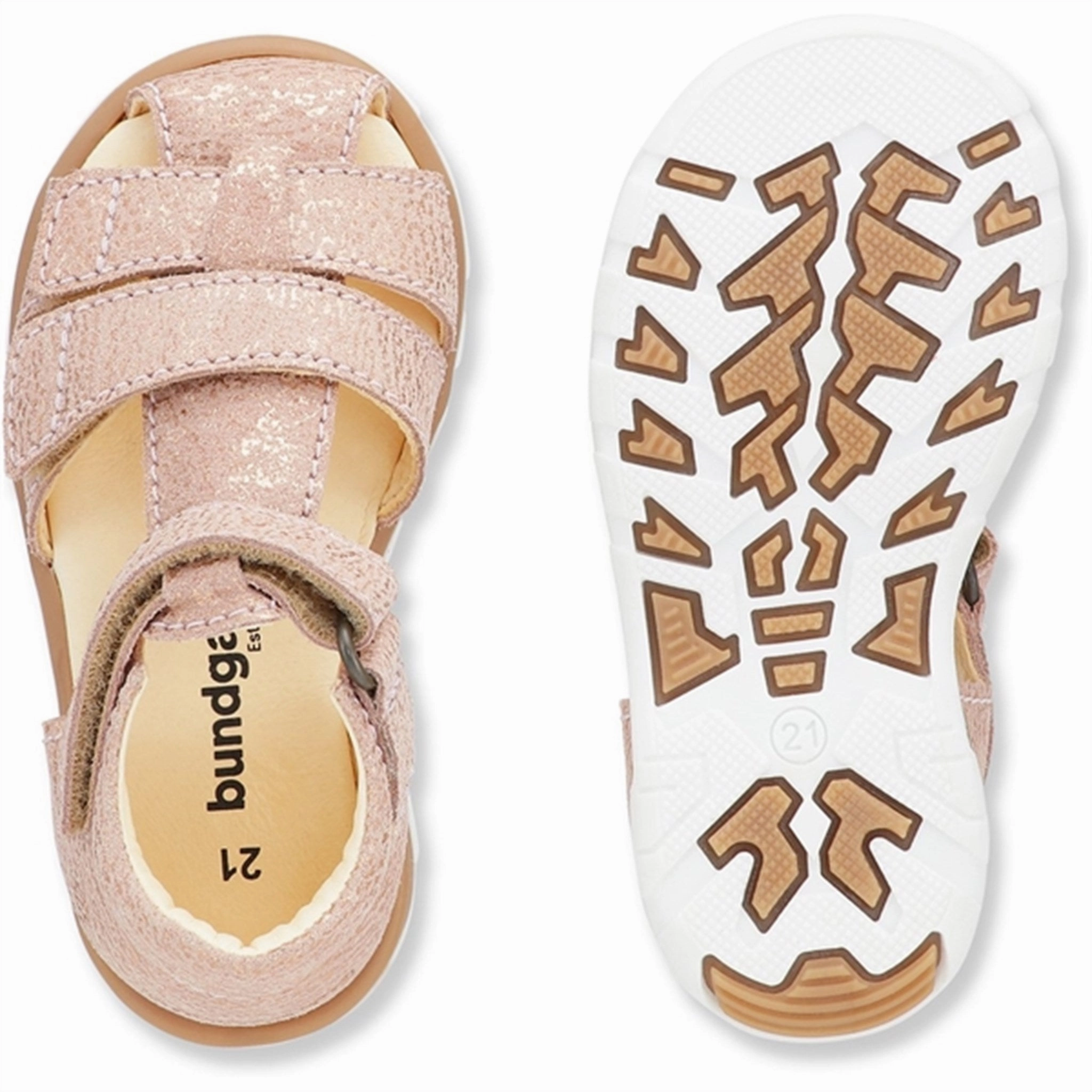 Heel Freedom Memory foam insole Bundgaard Sofus Sandal Rose Cloud