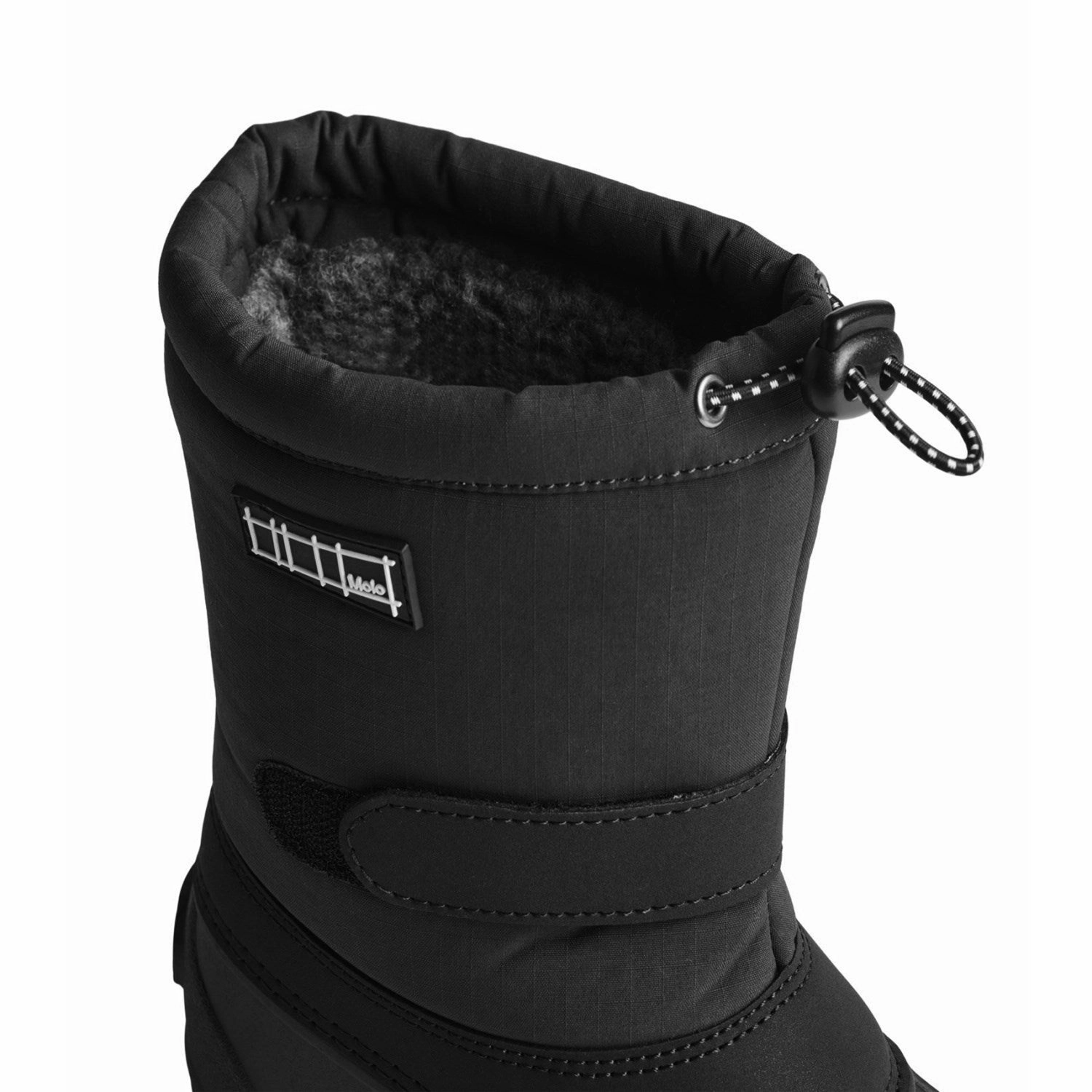 Molo Black Driven Boots Low Profile All Day Wear Comfortable Shank