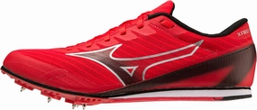 Mizuno X First 2 Running Spikes - Red Narrow Toe Box swing - dance - venue shoes