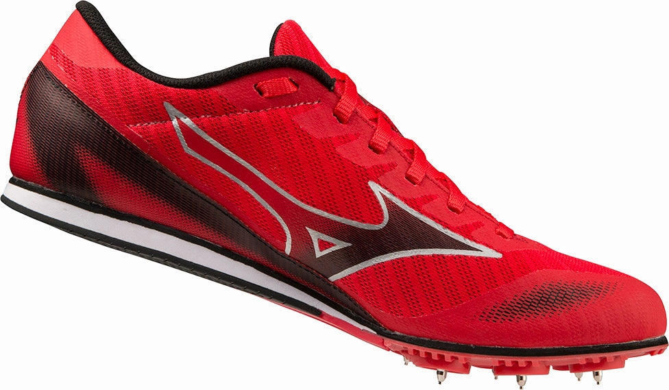 Mizuno X First 2 Running Spikes - Red Advanced Traction Pattern