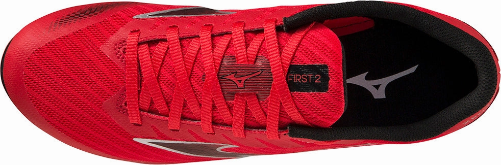 Mizuno X First 2 Running Spikes - Red windsurfing - beach shoes shock - absorbing insole shoes
