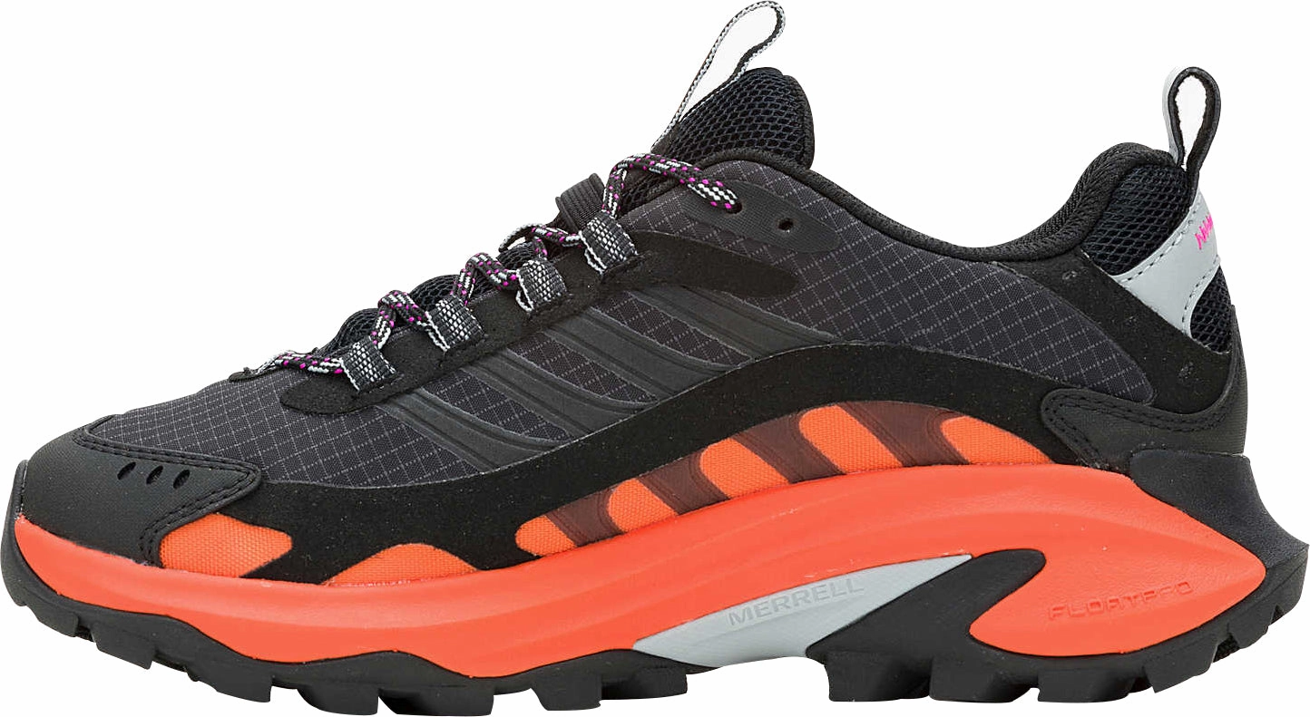 Comfort Technology Casual Style Merrell Moab Speed 2 GORE-TEX Womens Walking Shoes - Black