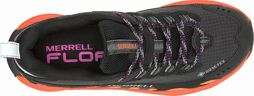 Fitness Enthusiast dry surface Merrell Moab Speed 2 GORE-TEX Womens Walking Shoes - Black