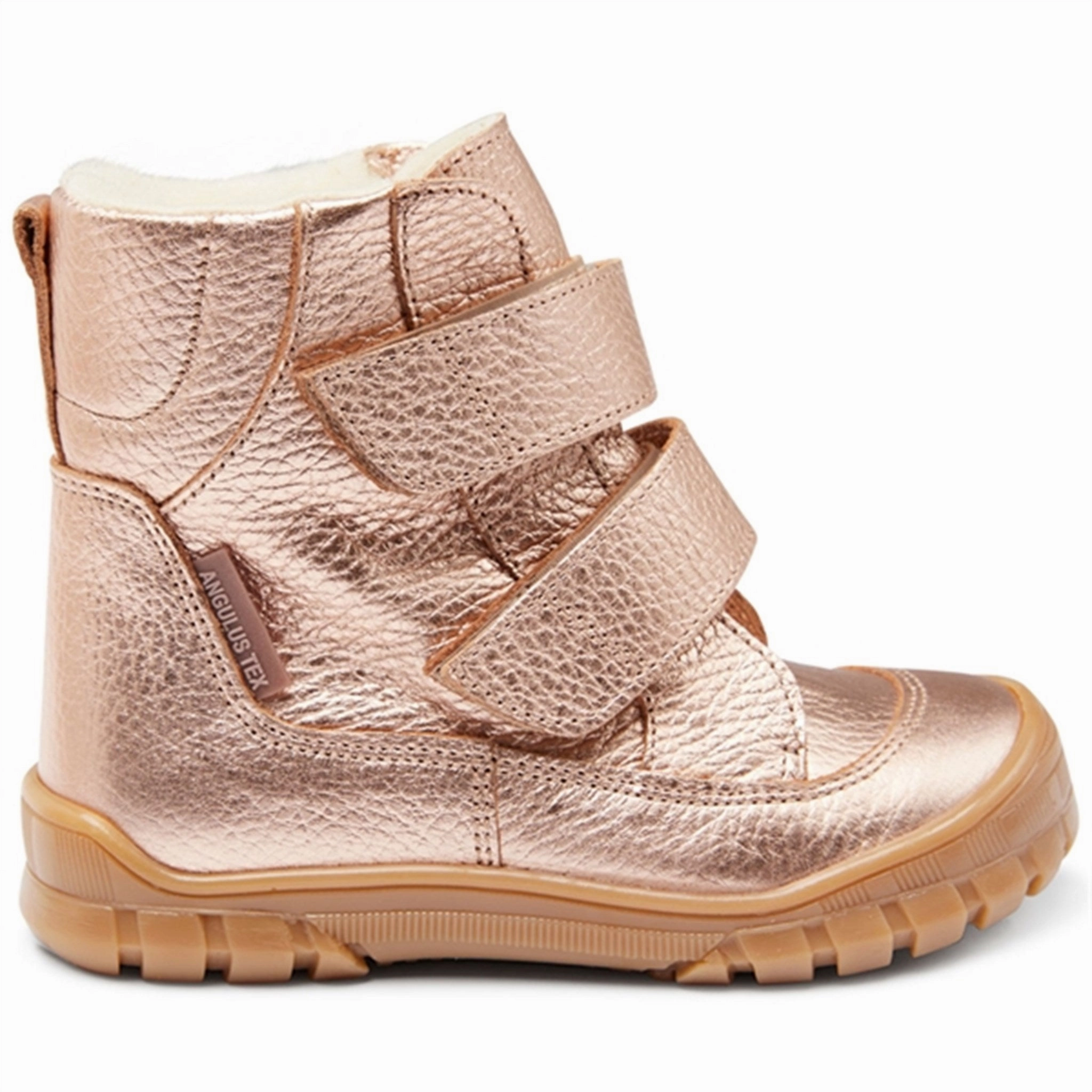 Angulus Tex-Boots With Velcro Light Copper Thermal Core Rural Traveler AntiOdor