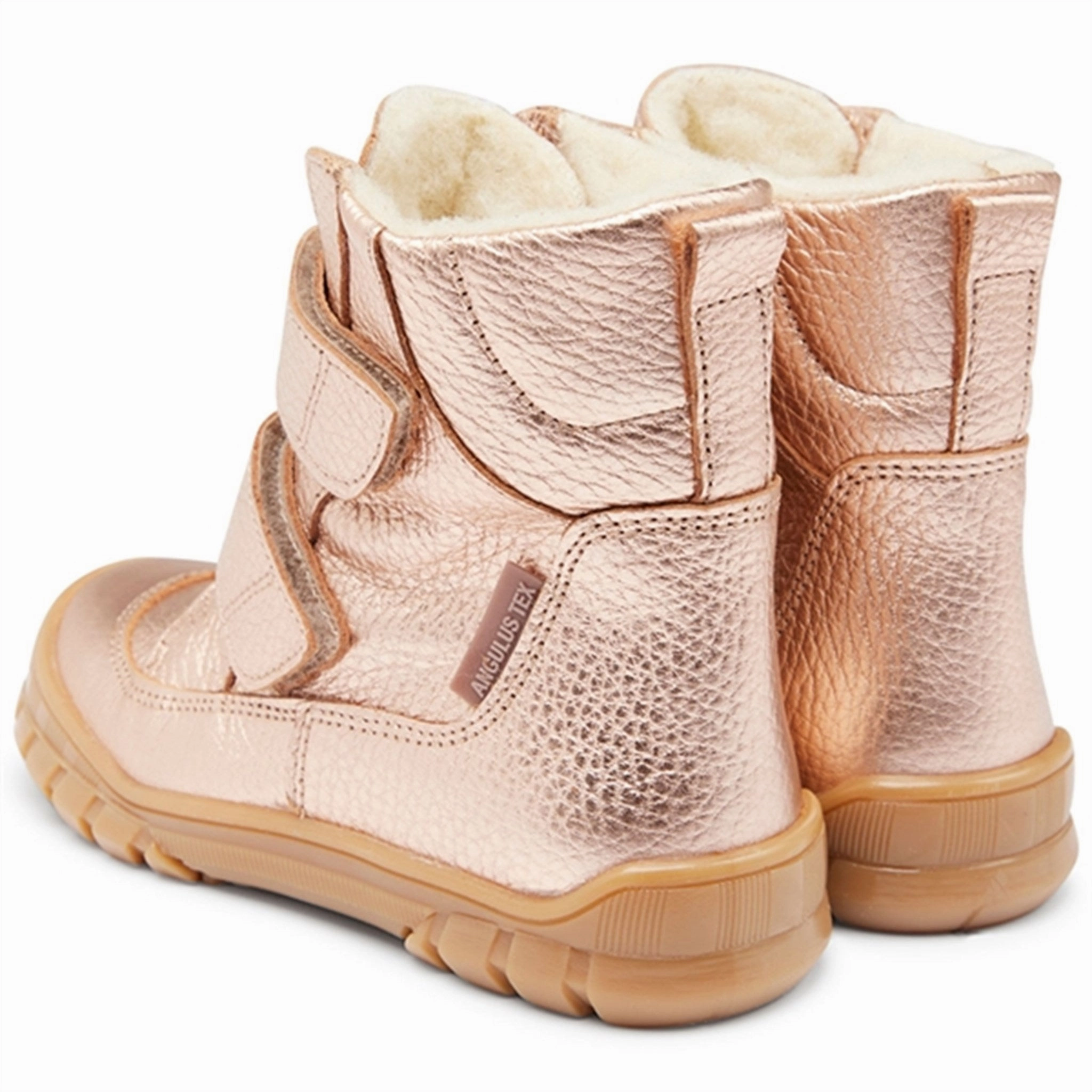 Angulus Tex-Boots With Velcro Light Copper Multi Purpose