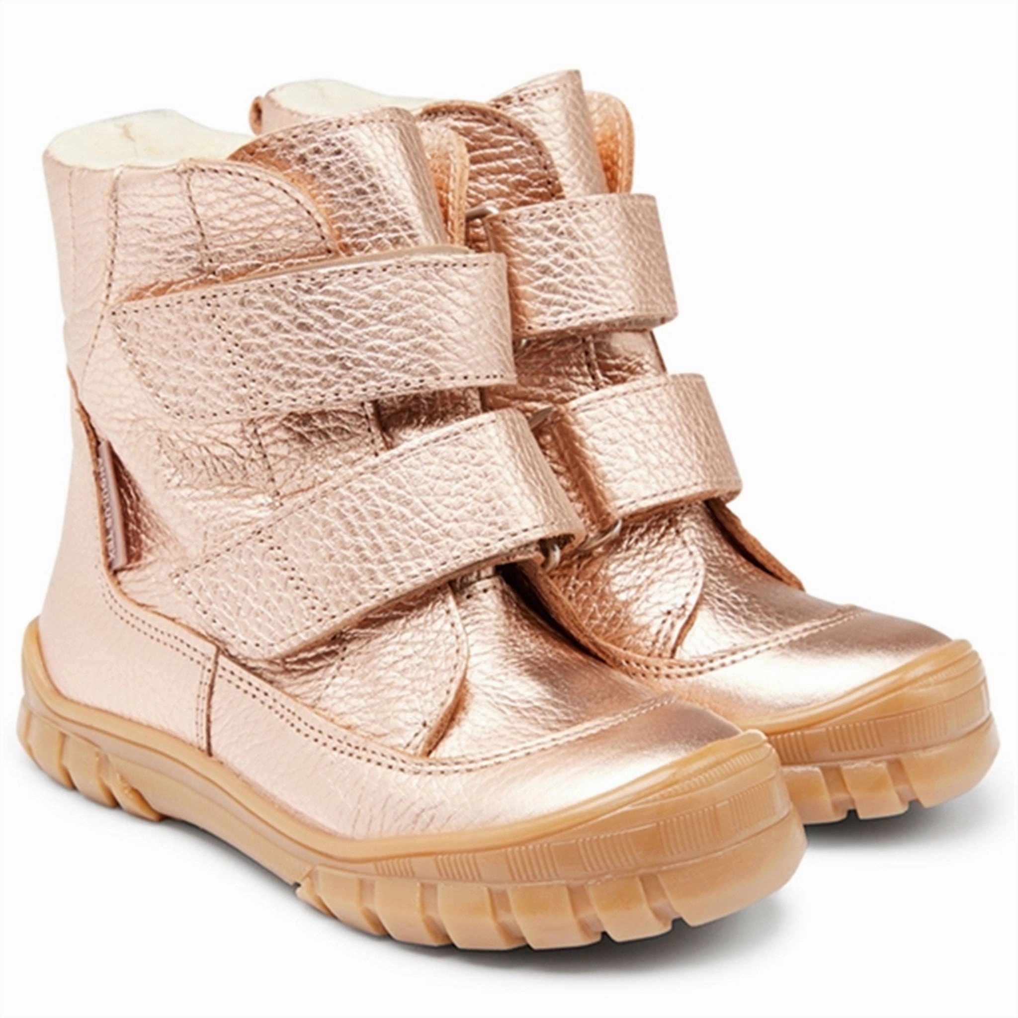 Angulus Tex-Boots With Velcro Light Copper Rugged Built Night Travel Climber