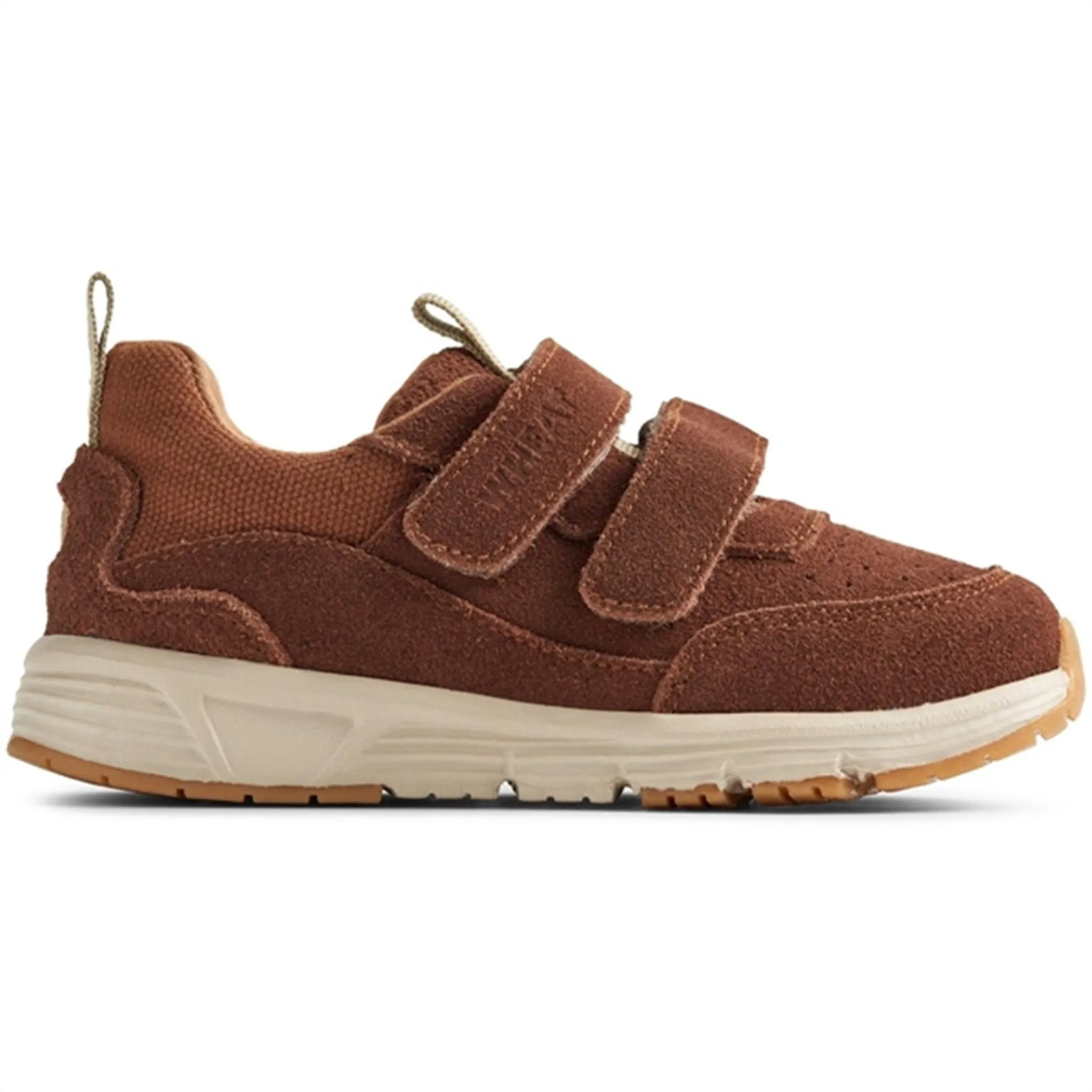 Wheat Sneaker Double Velcro Alin Cognac Street Friendly Impact Reduction