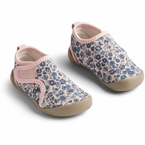 Frost Cool Hidden Walk Wheat Beach Shoe Shawn Blue Flower Meadow