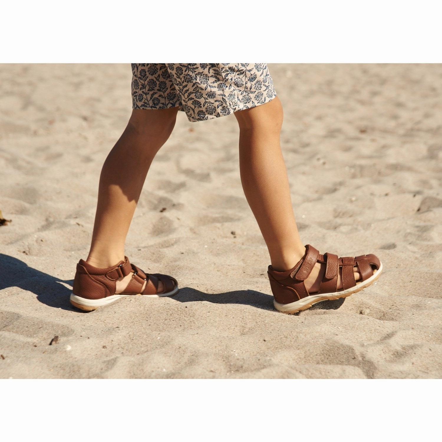 Wheat Cognac Sandal Frei Heat Proof Step Free